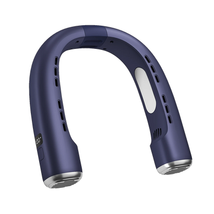 Climatiseur de Cou Portable Rechargeable – Fraîcheur 360°