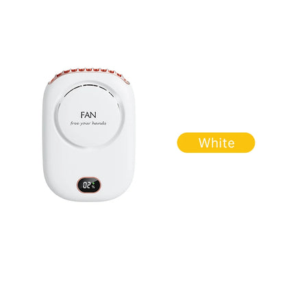 Ventilateur de Cou Portable Sans Fil – 3 Vitesses